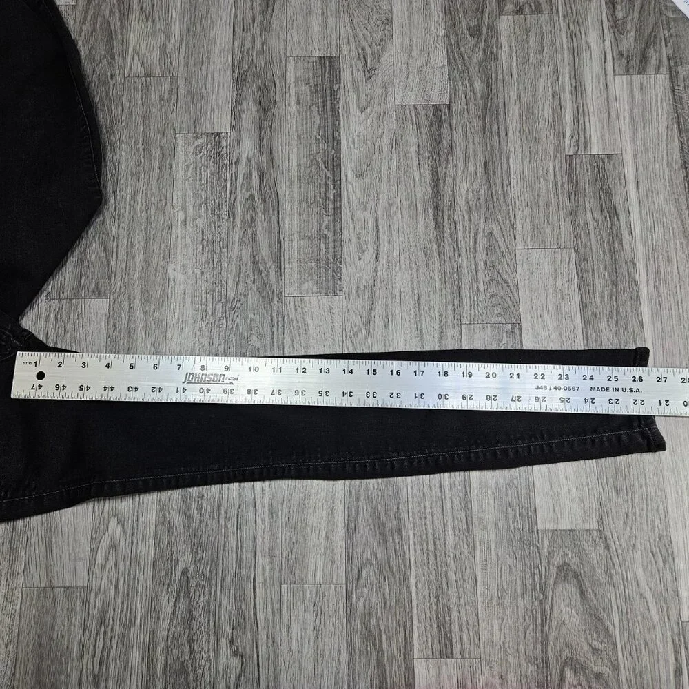 Hollister Mid-Rise Super Skinny Jeans Juniors 00S‎ Black Classic Stretch Denim